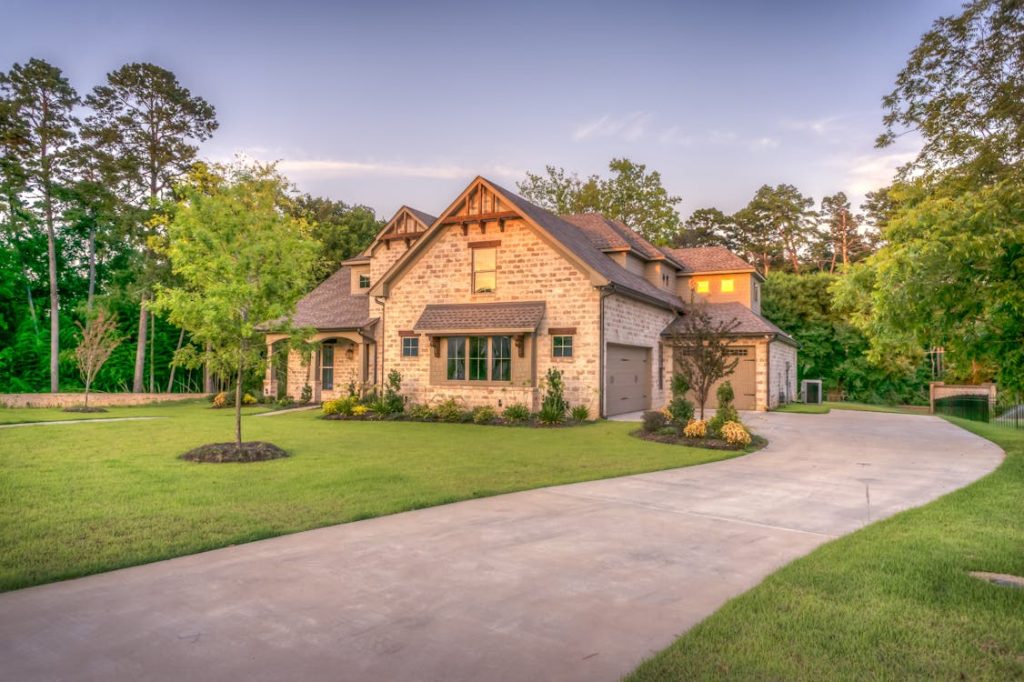 Belle maison avec facade renovee apres ravalement