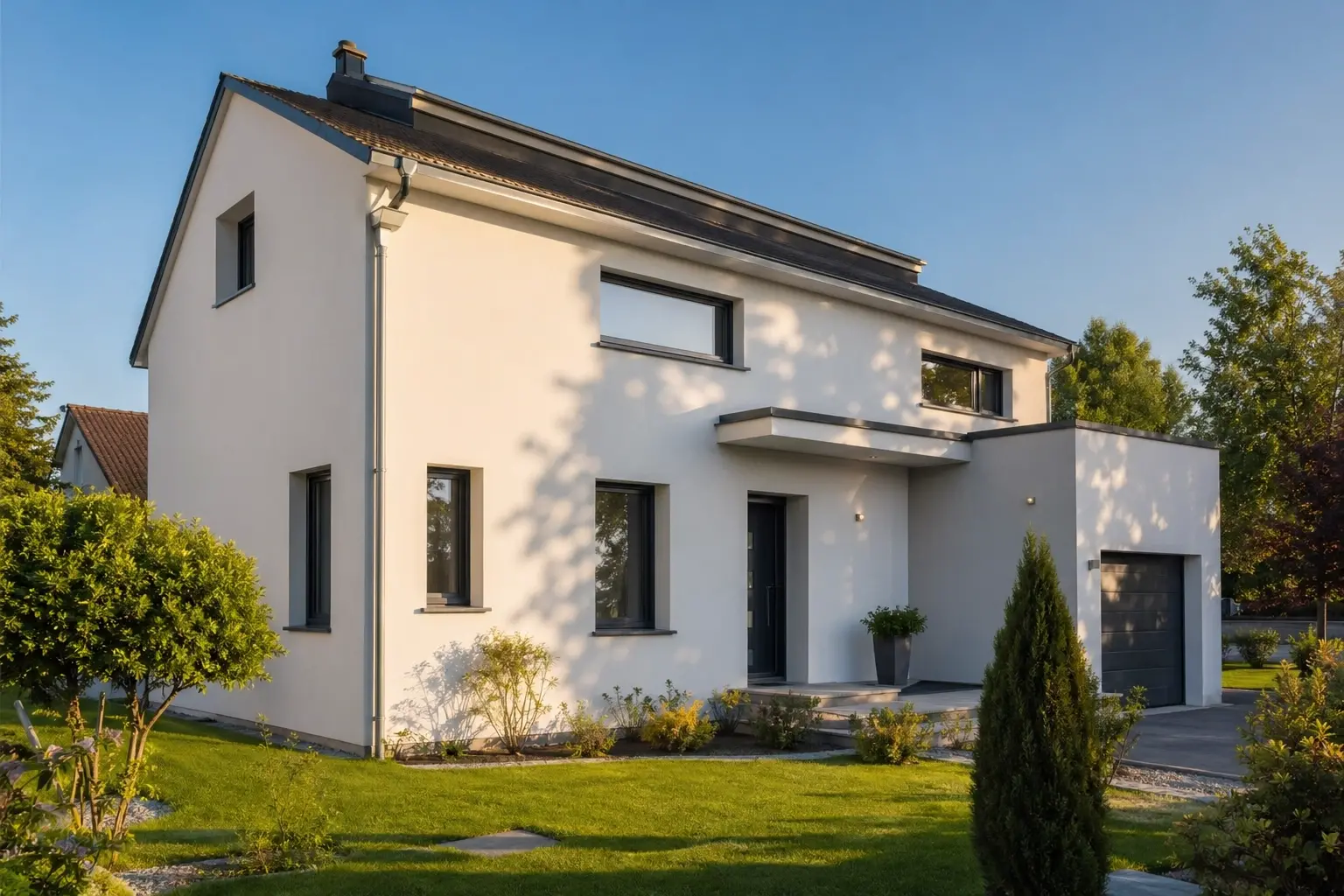 Maison individuelle renovation energetique