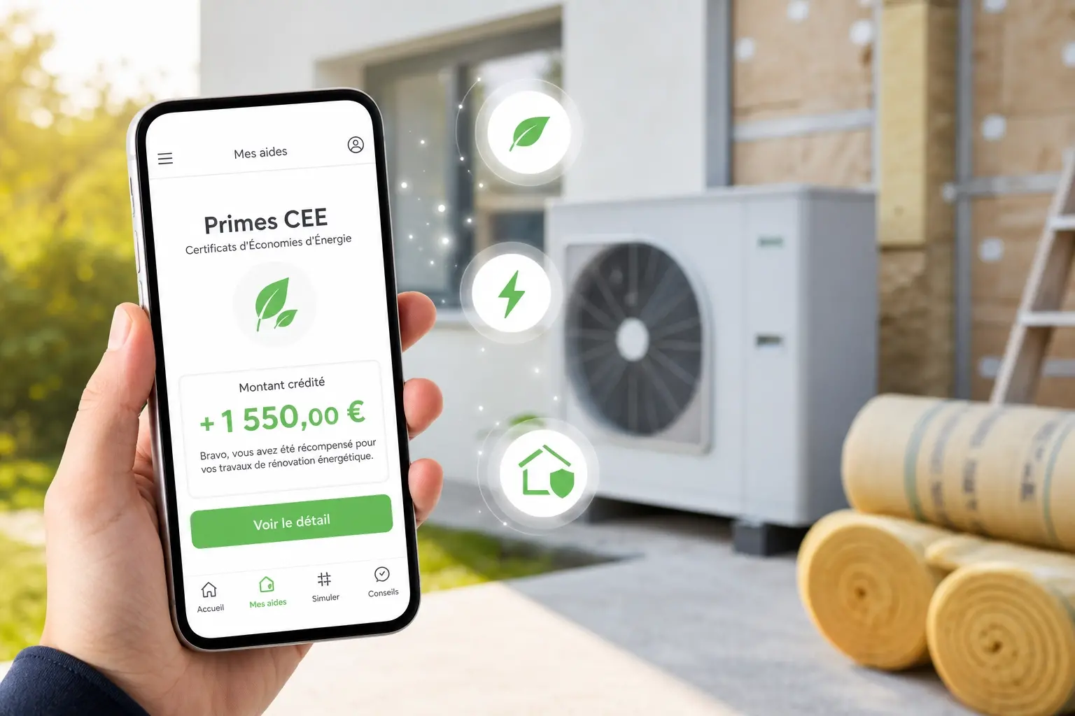 Certificats economies energie prime renovation