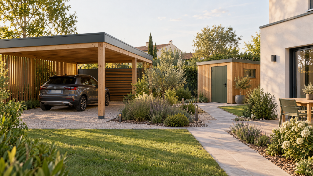 Prix carport et abri de jardin 2026 : guide complet